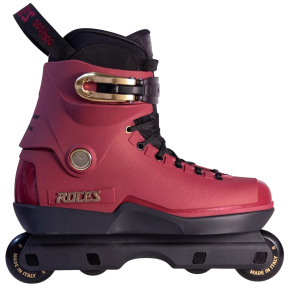 Roces M12 Low Plus Spassov Inferno Aggressive Brusle (Červená|45)