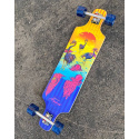 Longboard Madrid Flamingos 39" Niebieski