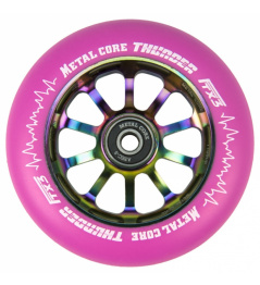 Metal Core Thunder Rainbow 110 mm okrągły różowy