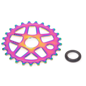 Stalowa zębatka freestyle BMX Salt Gateway (Oilslick|25T)