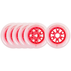 FlyingEagle Ice Cream Speed Kolečka Na Brusle (110mm|Červená)