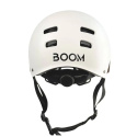 Kask Boom Stay Safe M biały Adjustable