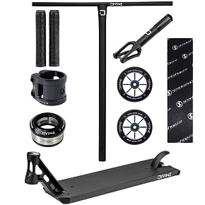 Hulajnoga wyczynowa Custom Divine Street 6" Czarna