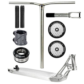 Hulajnoga freestyle Custom Divine X Ethic Pandemonium V2 500 mm srebrna