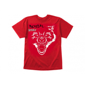Koszulka Bestial Wolf Czerwony