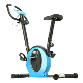 Magnetyczny rower treningowy ONE Fitness M8410 czarno-niebieski