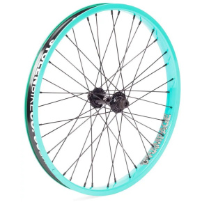Skradzione 18-calowe przednie koło BMX Rampage (18"|Caribbean Green)