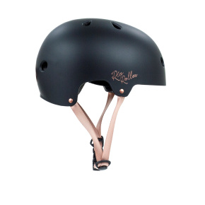 Kask Rio Roller Rose - czarny - L/XL 57-59cm