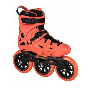 Rolki Powerslide Imperial Megacruiser 125 Neon Pomarańczowy