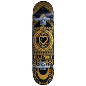 Blueprint Home Heart Skateboard Set (8"|V2 Black)