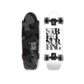 Cruiser Street Surfing KICKTAIL 28" White Soul