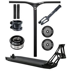 Hulajnoga freestyle Custom Ethic × Divine Park – 460 × 130 mm / 110 × 24 mm / IHC – czarna