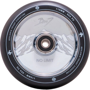 Kółka Striker Benj No Limit 110 mm Black/Chrome 2 szt.