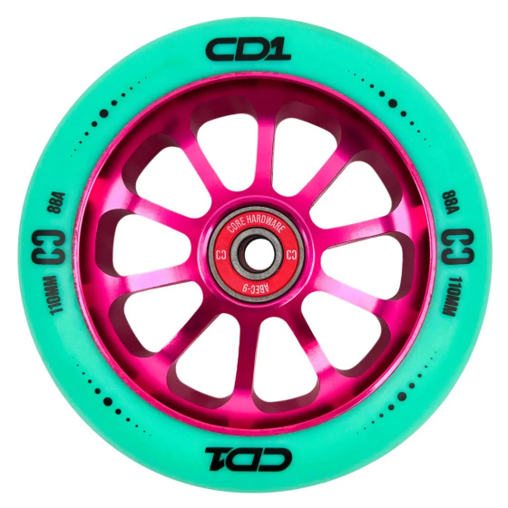 Kółko CORE CD1 110mm Turkusowe