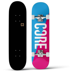CORE Complete Skateboard Split Pink/Blue 7.75