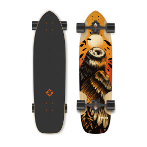 Street Surfing Owl - artist series Longboard