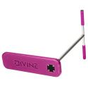 Hulajnoga trampolina Divine 670 mm fioletowa/srebrna