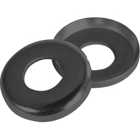 Zestaw 2 podkładek Caliber Cupped (S|czarny)