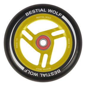 Kółko Bestial Wolf Race 110 mm Czarny/Żółty
