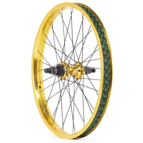 Tylne koło BMX z kasetą Salt Everest 20" (20"|złoty)