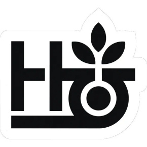 Naklejka z logo Habitat