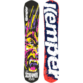 Snowboard Kemper Screamer 1990/91 (153cm|czarny)