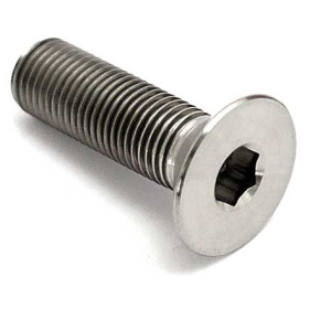 TLC Solid Titanium BMX Crank Spindle šroub (Natural)