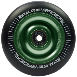 Kółko Metal Core Radical 110 mm Czarny/Zielony