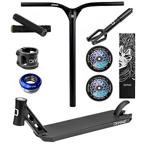 Hulajnoga freestyle Custom Divine Park ALU czarna