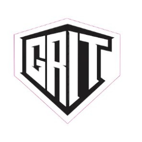 Naklejka na hulajnogę Grit (czarna)