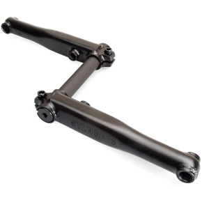 3-częściowa korba BMX Stolen Mob V4 8-Spline (175 mm|czarna)
