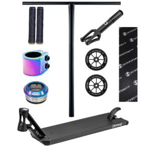 Hulajnoga freestyle Custom Divine Street 6" 580 mm Czarna