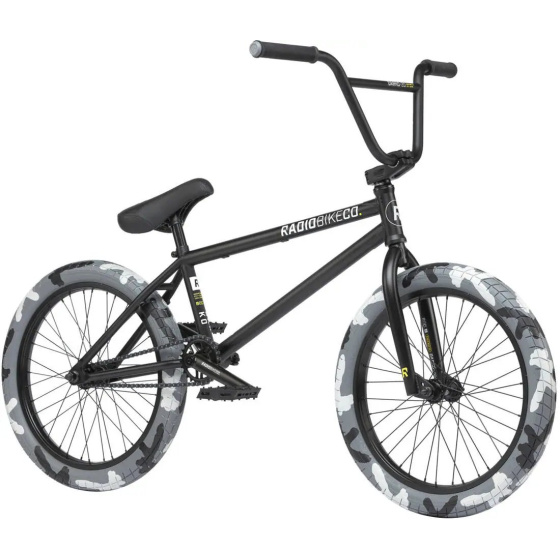 Rower freestyle BMX Radio Darko 20" 2022 (21"|Matt Black)
