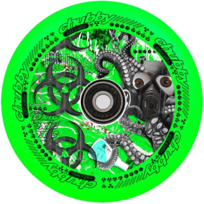 Kółko Chubby Lab 110 mm 110 mm Toxic Green