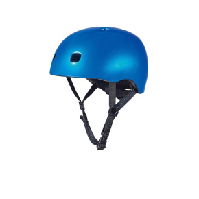 Kask Micro LED Dark Niebieski S (48-53 cm)