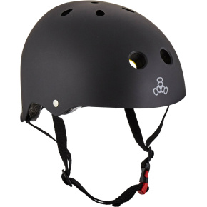 Kask Triple Eight Dual Certified MiPS Skate Helmet (L/XL|czarny)
