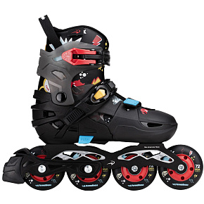 FlyingEagle Sonos Pro Nastavitelný Kolečkové Brusle Dětské (Černá|33-37)