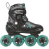 Roces Moody TIF Rolki dziewczęce (Czarne/Aqua|30-35)