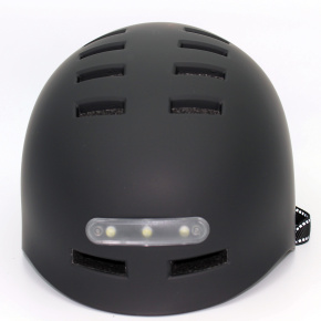 Kask z oświetleniem 9Transport Urban Helmet 2021 Black - L (58-61 cm)