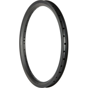 Obręcz Radio Solar 20" Carbon Pro BMX (czarna|przednia)