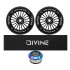 Zestaw 2 szt. kółek Divine 110 mm Turbo czarne + Divine griptape + Divine headset