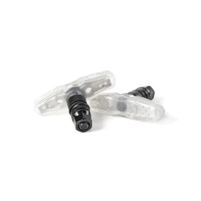 Klocki hamulcowe Salt Plus Propeller BMX (przezroczyste/czarne)