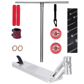 Hulajnoga wyczynowa Custom Divine X Triad Vixen V2 495mm czerwono/czarna