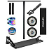 Hulajnoga freestyle Custom Divine Street 6" 580 mm Forget Czarna
