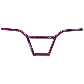 4-częściowa kierownica BMX Salt Classic (9.5"|Purple Splatter)