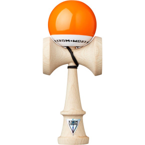 Kendama KROM POP LOL Połysk Pomarańczowy