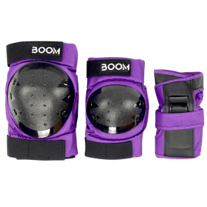 Zestaw ochraniaczy Boom Classic S fioletowy