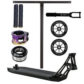 Hulajnoga freestyle Custom Divine X Ethic Pandemonium 460 mm czarna