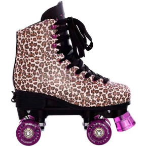Supreme Del Rey Leopard Nastavitelný Trekové Brusle (Hnědá|35-38) Supreme Del Rey Leopard Nastavitelný Trekové Brusle (Hnědá|35-38)