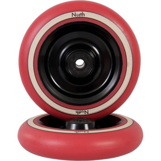 Kółka North Fullcore 110x24 mm Black/Red 2 szt.